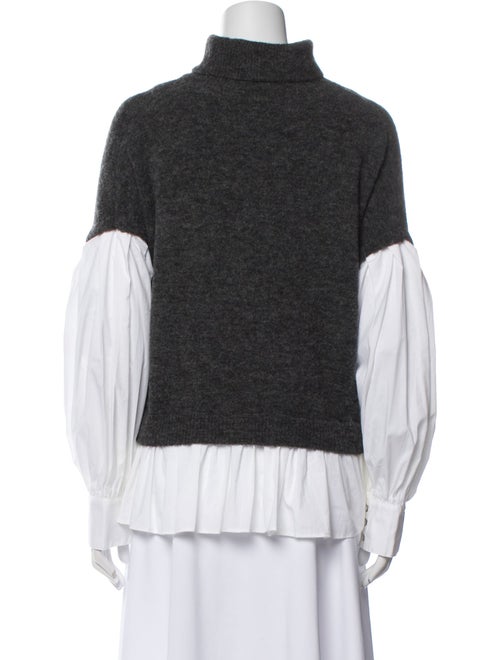 Cinq à Sept Wool Turtleneck Sweatshirt