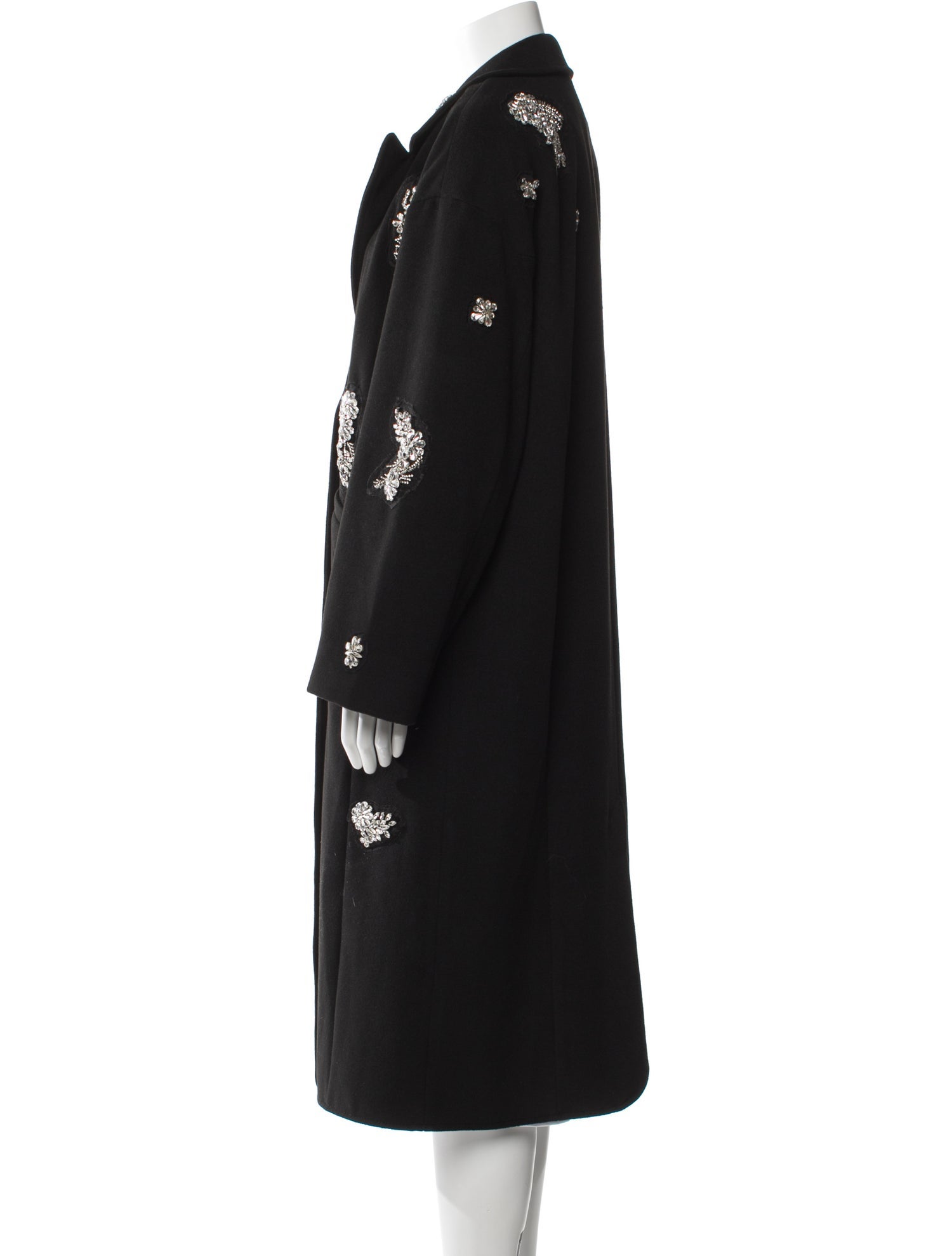 Cinq à Sept Floral Print Trench Coat