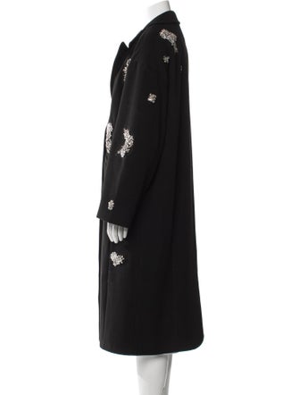 Cinq à Sept Floral Print Trench Coat