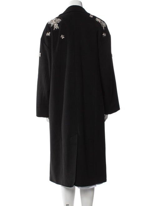 Cinq à Sept Floral Print Trench Coat