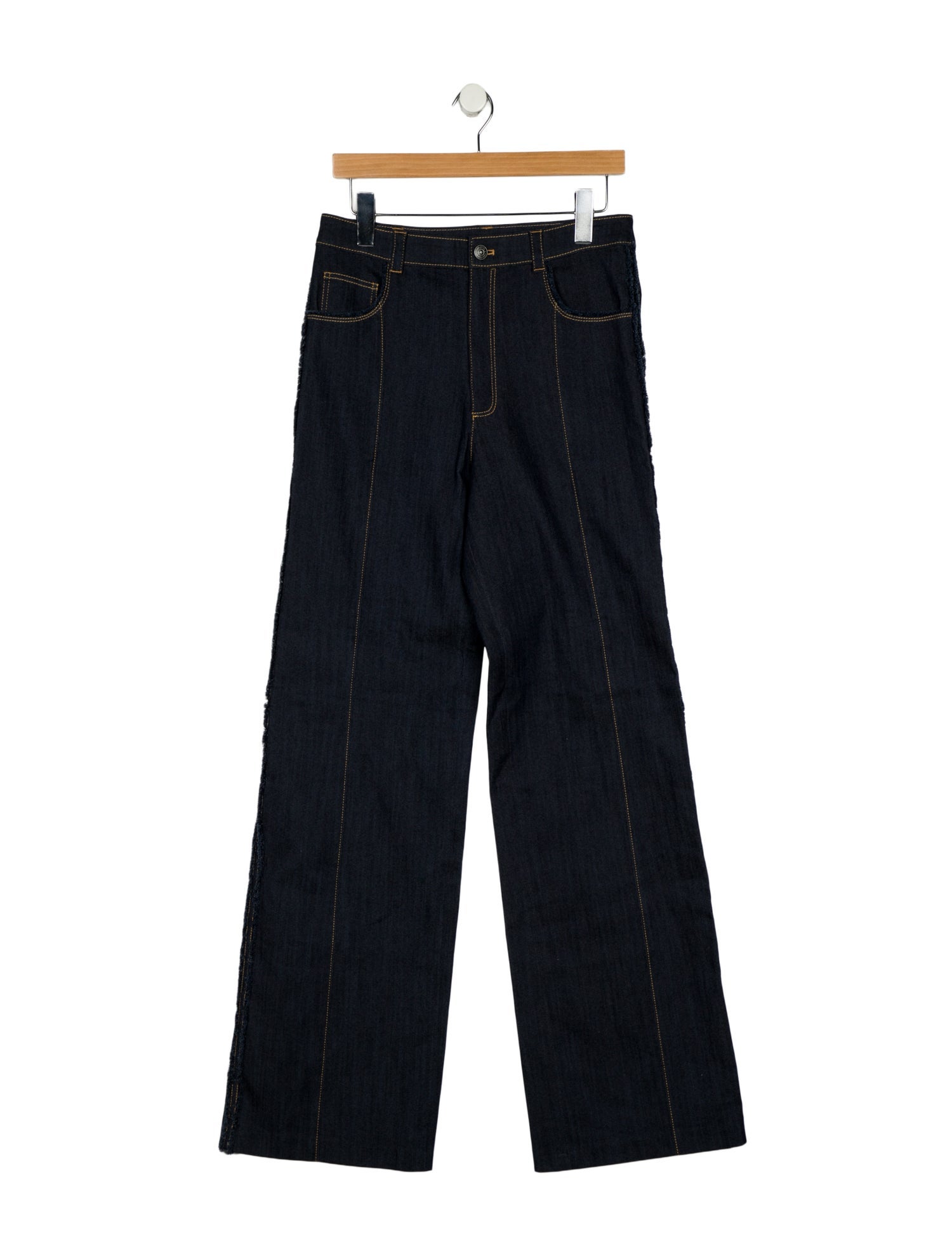 Cinq à Sept High-Rise Wide Leg Jeans