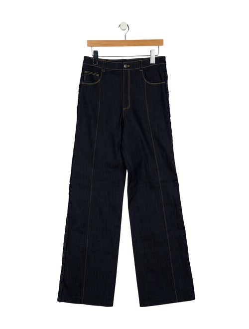 Cinq à Sept High-Rise Wide Leg Jeans