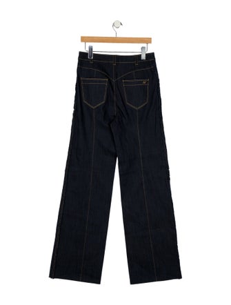 Cinq à Sept High-Rise Wide Leg Jeans