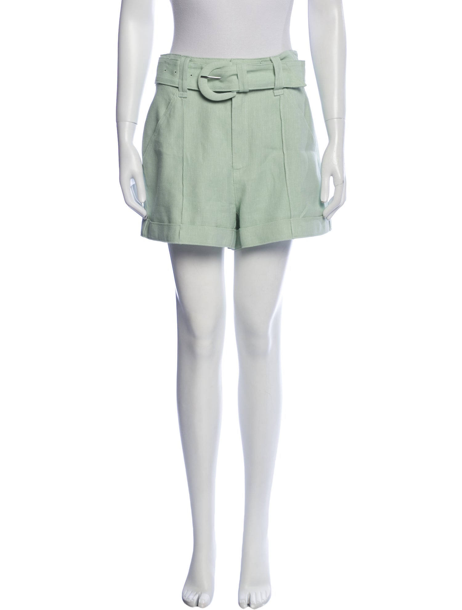 Cinq à Sept Linen Mini Shorts