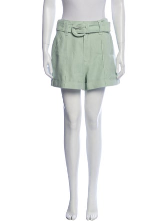 Cinq à Sept Linen Mini Shorts