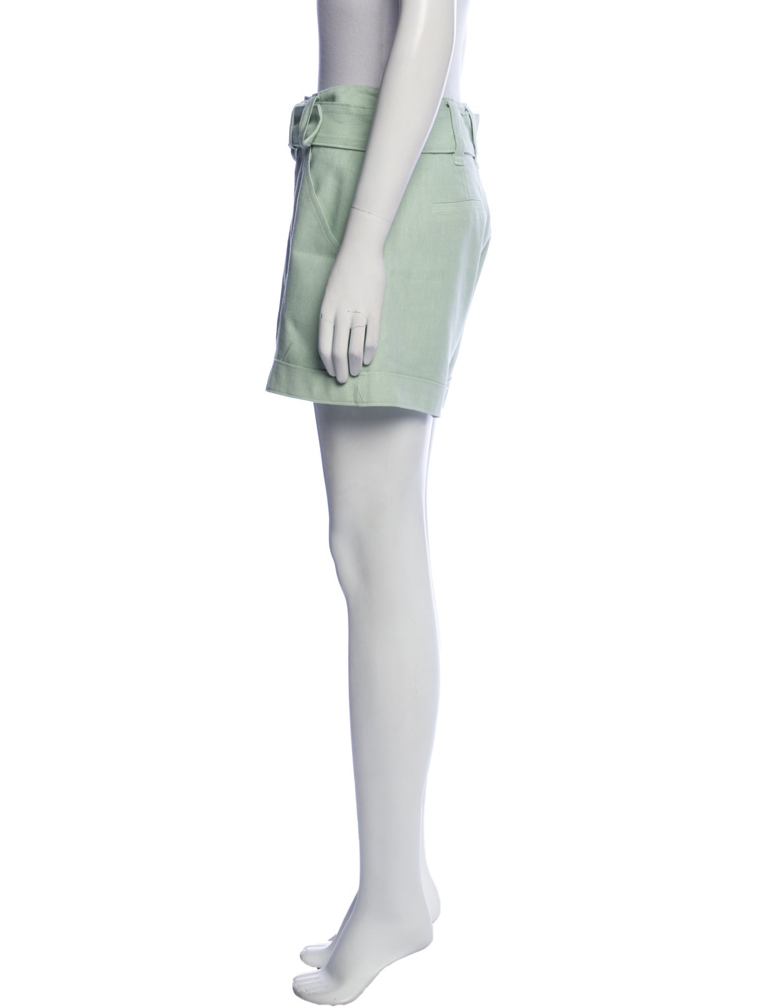 Cinq à Sept Linen Mini Shorts