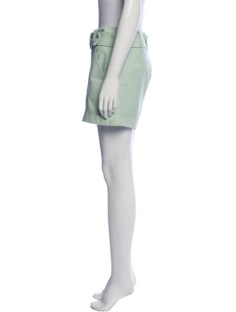 Cinq à Sept Linen Mini Shorts