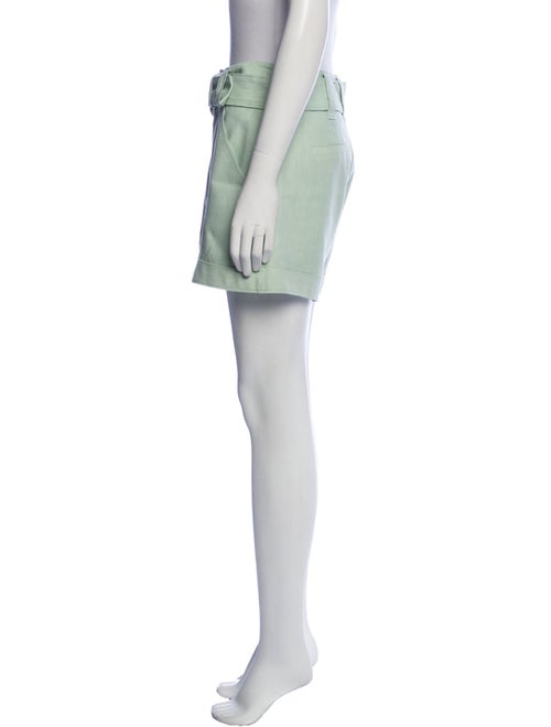 Cinq à Sept Linen Mini Shorts