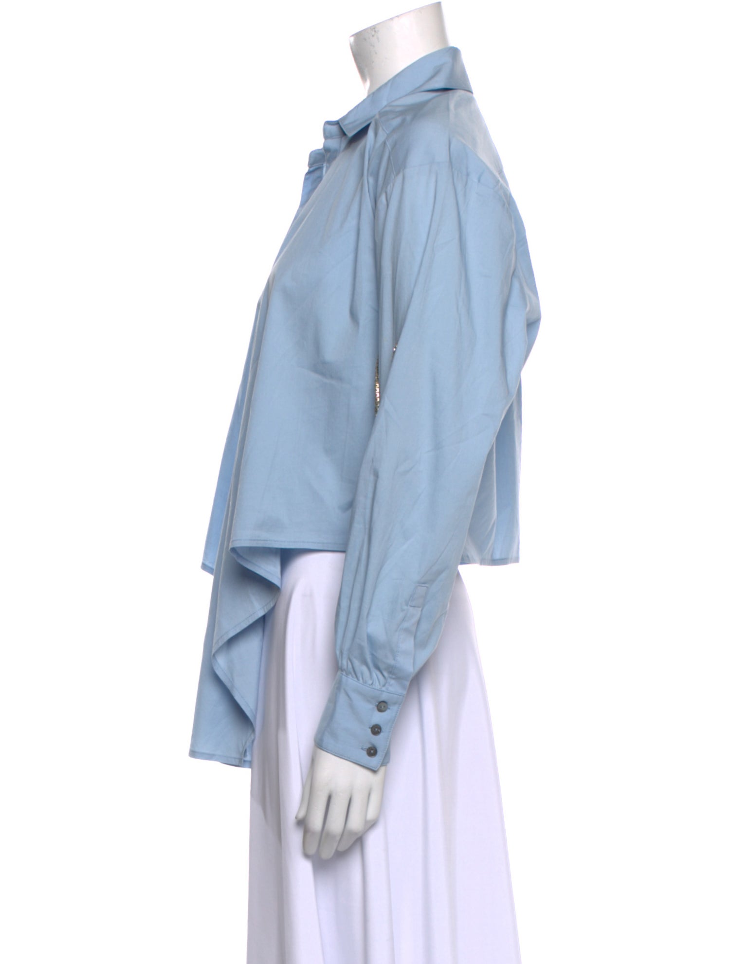 Cinq à Sept Printed V-Neck Blouse