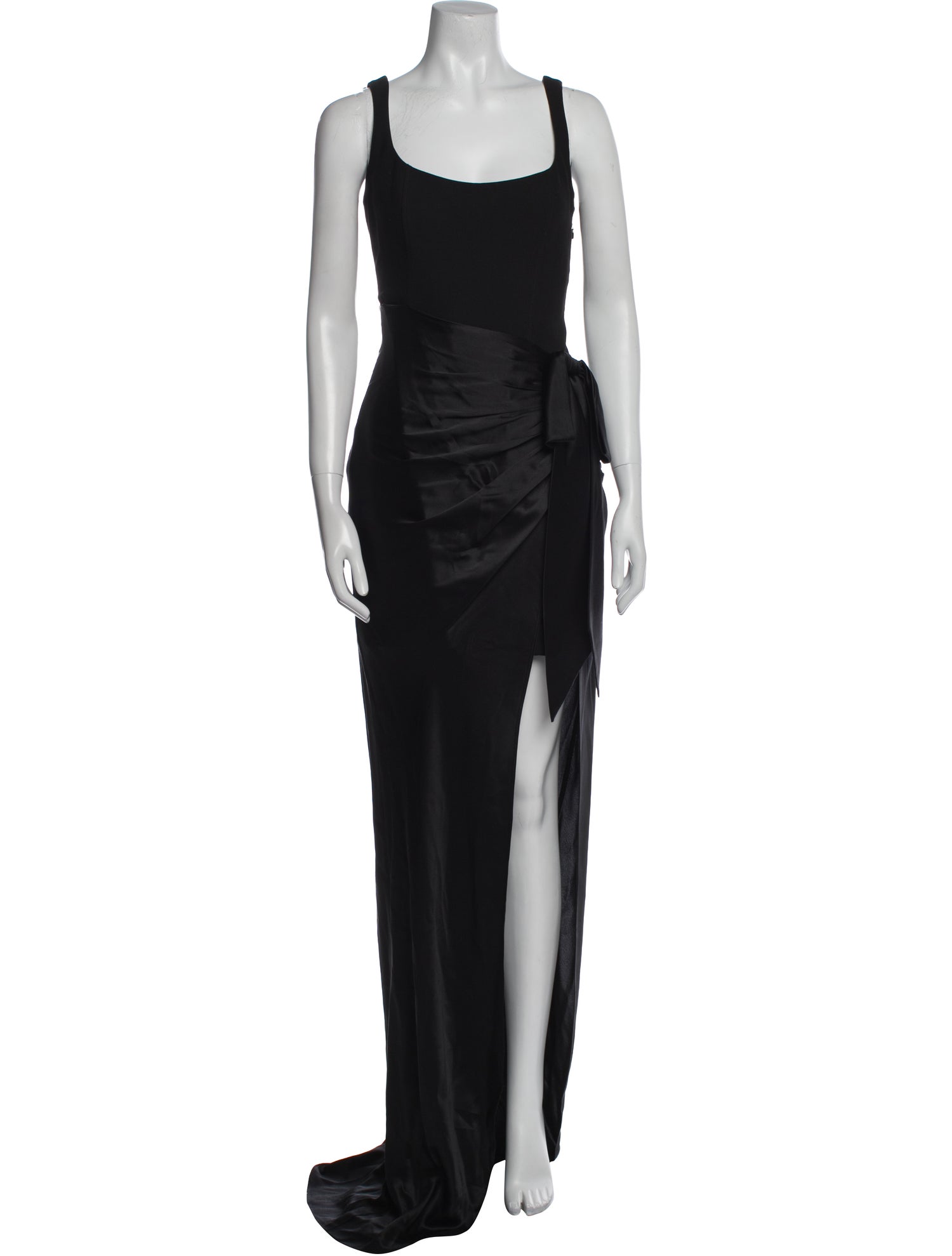 Cinq à Sept Scoop Neck Long Dress