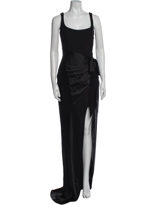 Cinq à Sept Scoop Neck Long Dress