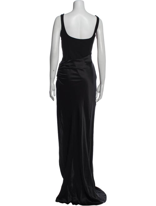 Cinq à Sept Scoop Neck Long Dress