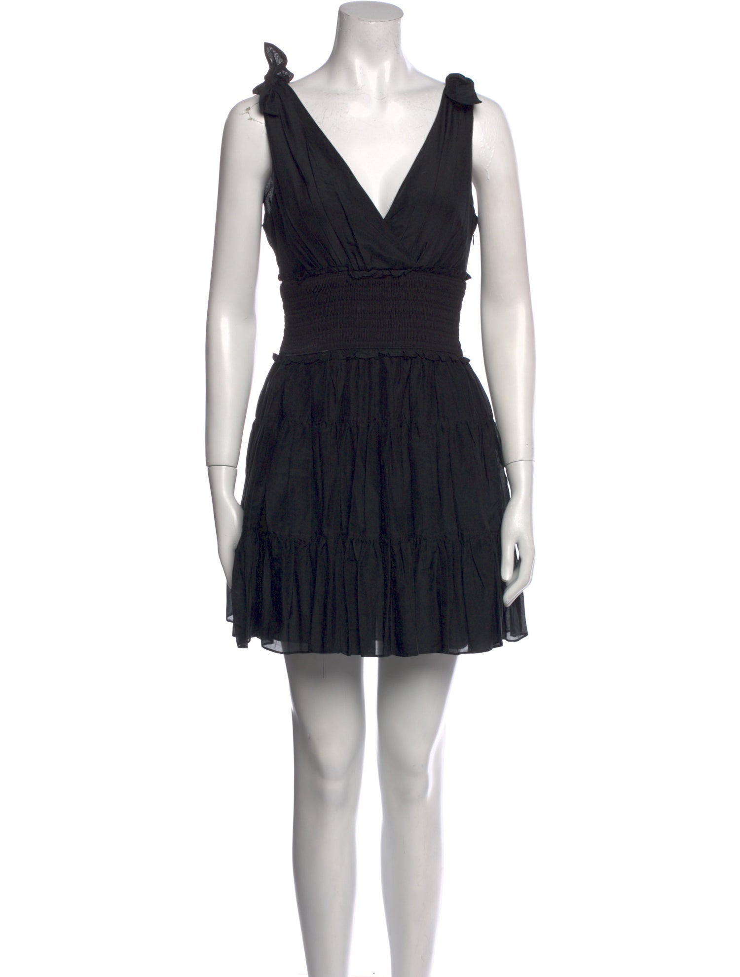 Cinq à Sept V-Neck Mini Dress