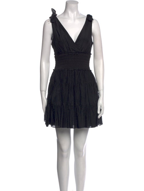 Cinq à Sept V-Neck Mini Dress