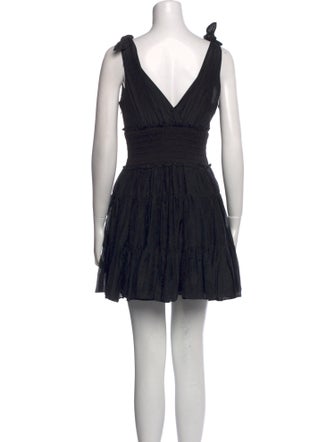 Cinq à Sept V-Neck Mini Dress