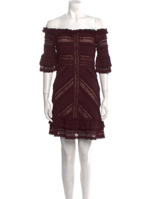 Cinq à Sept Off-The-Shoulder Mini Dress