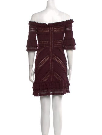 Cinq à Sept Off-The-Shoulder Mini Dress