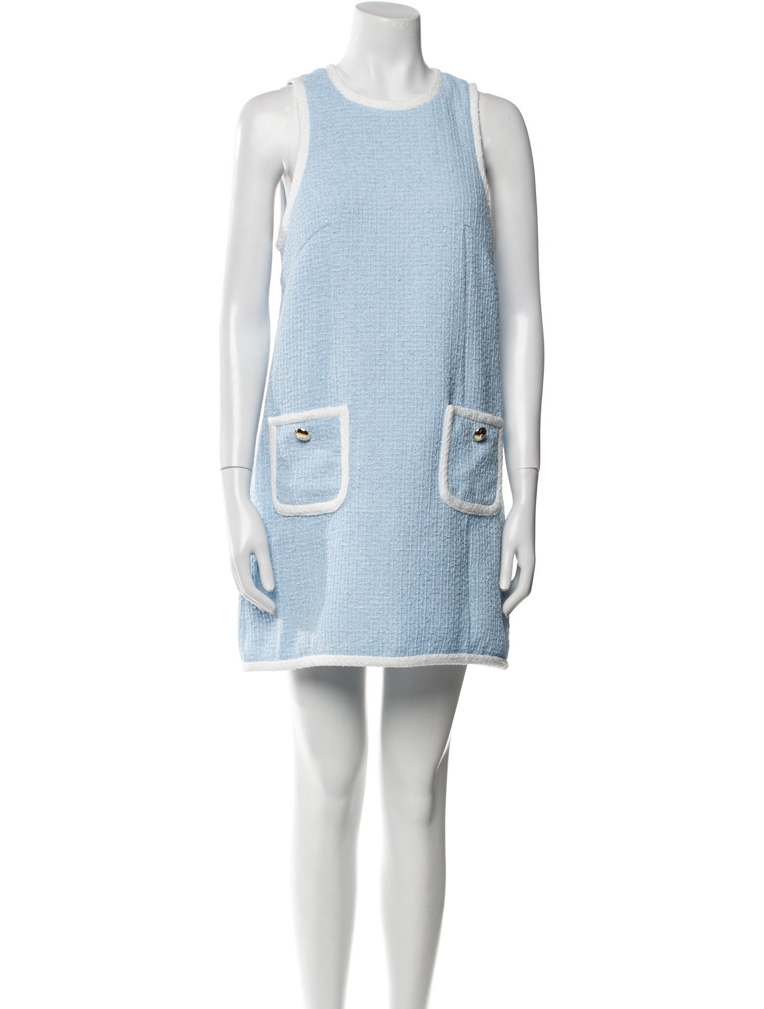 Cinq à Sept Crew Neck Mini Dress