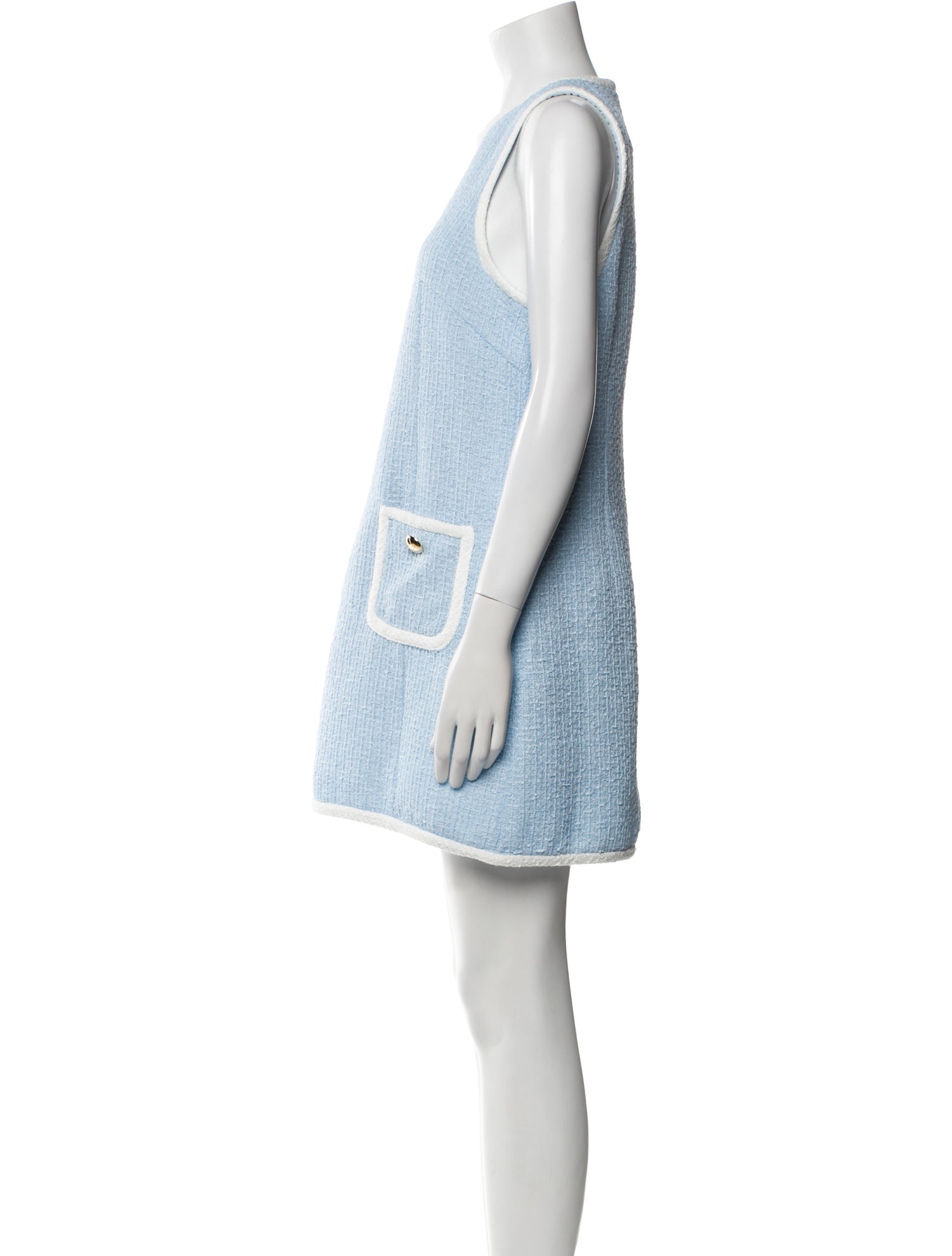 Cinq à Sept Crew Neck Mini Dress