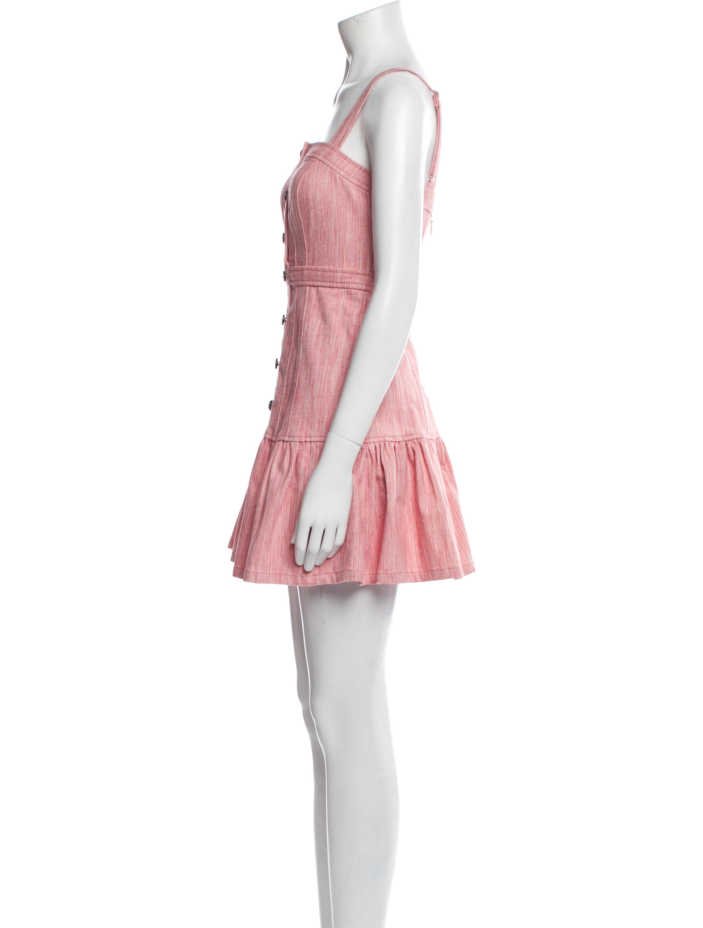 Cinq à Sept Square Neckline Mini Dress