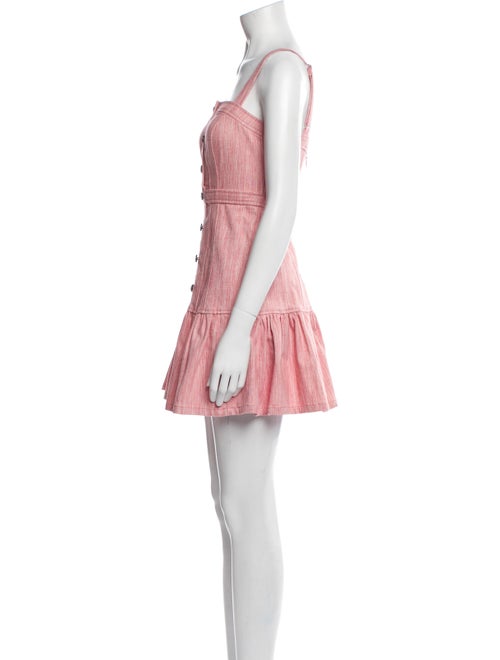 Cinq à Sept Square Neckline Mini Dress