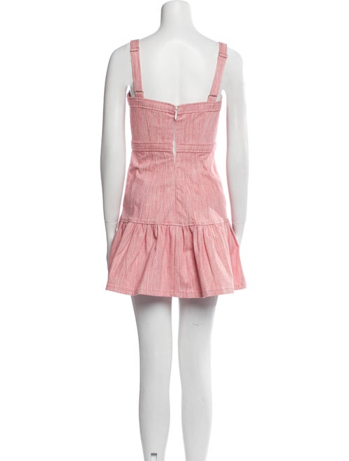 Cinq à Sept Square Neckline Mini Dress