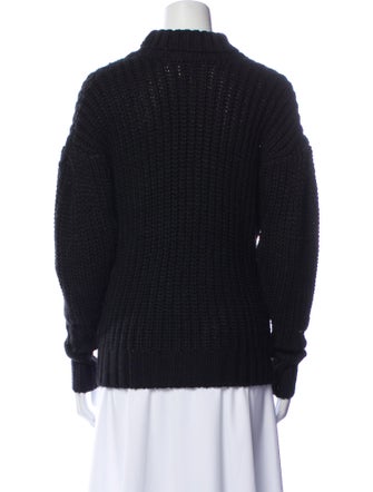Cinq à Sept Mock Neck Long Sleeve Sweatshirt