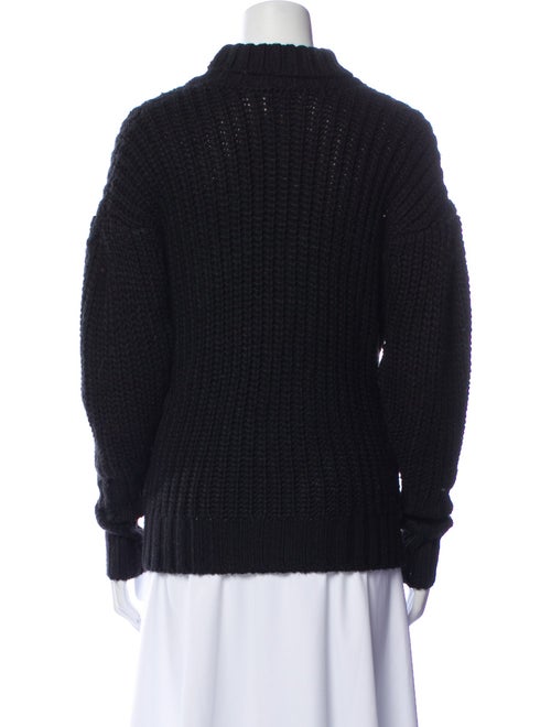 Cinq à Sept Mock Neck Long Sleeve Sweatshirt