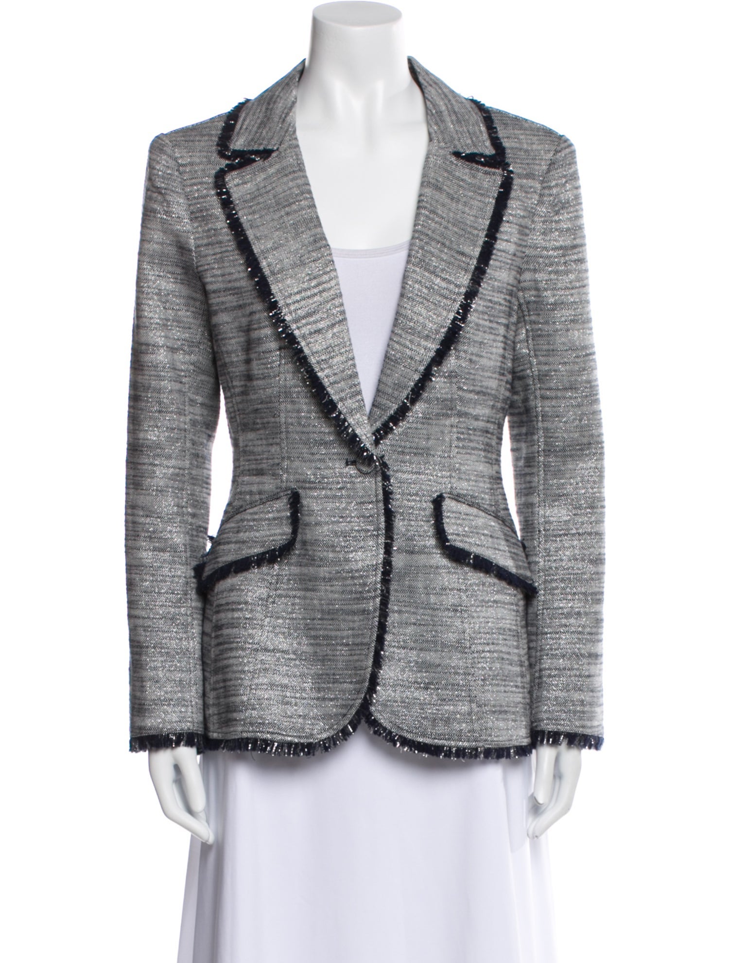 Cinq à Sept Tweed Pattern Blazer w/ Tags