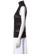 Cinq à Sept Turtleneck Sleeveless Top