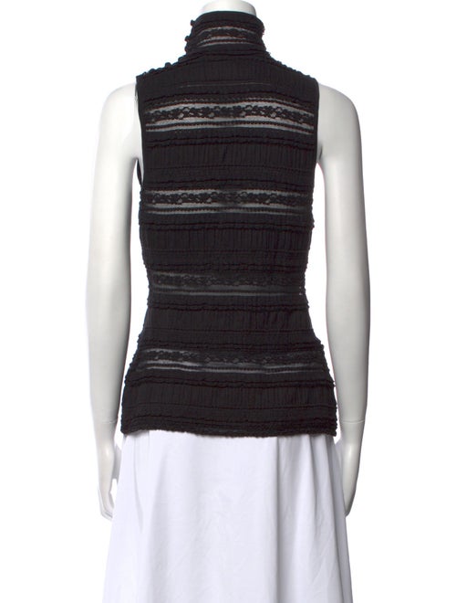 Cinq à Sept Turtleneck Sleeveless Top