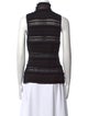 Cinq à Sept Turtleneck Sleeveless Top