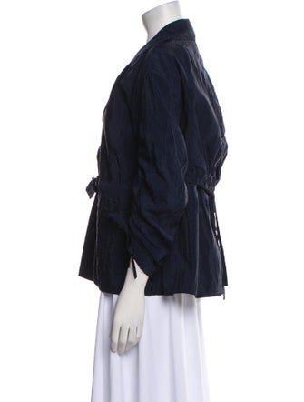 Cinq à Sept V-Neck Three-Quarter Sleeve Blouse