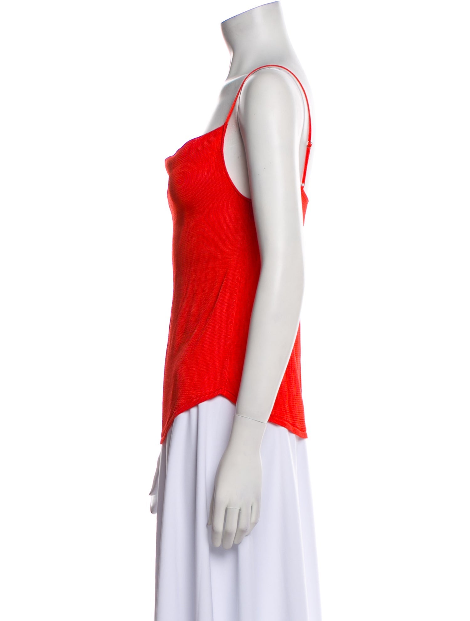 Cinq à Sept Square Neckline Sleeveless Top