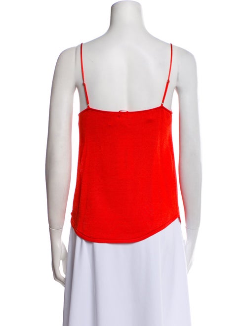 Cinq à Sept Square Neckline Sleeveless Top