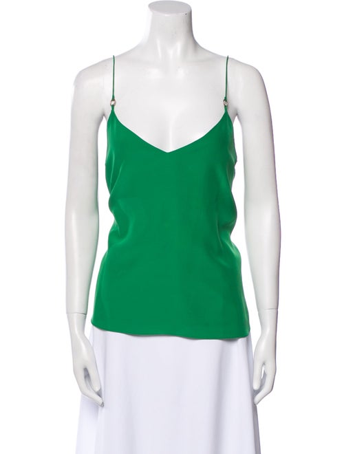 Cinq à Sept Silk V-Neck Top