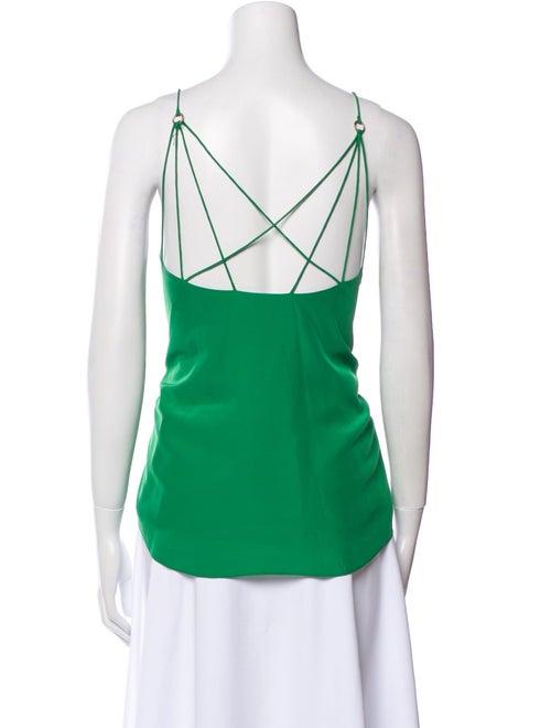 Cinq à Sept Silk V-Neck Top