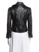 Cinq à Sept Leather Biker Jacket