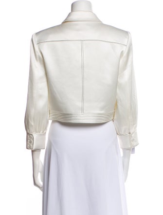 Cinq à Sept Satin Jacket