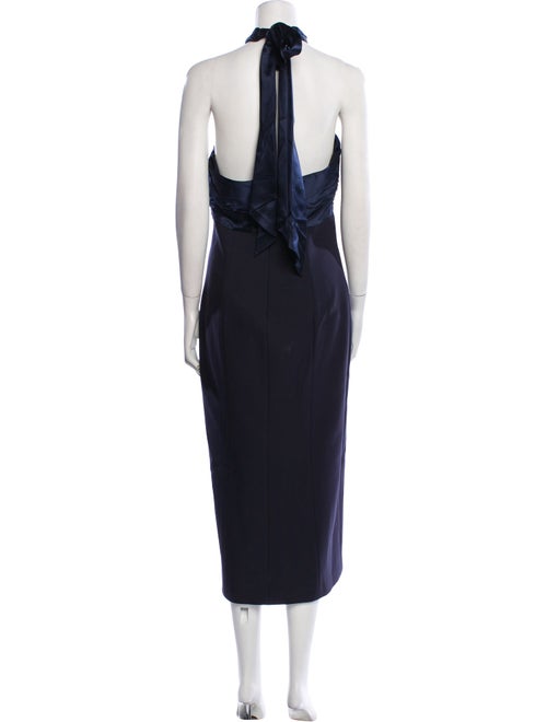 Cinq à Sept Halterneck Midi Length Dress