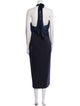 Cinq à Sept Halterneck Midi Length Dress