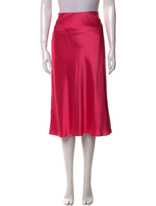 Cinq à Sept Silk Midi Length Skirt