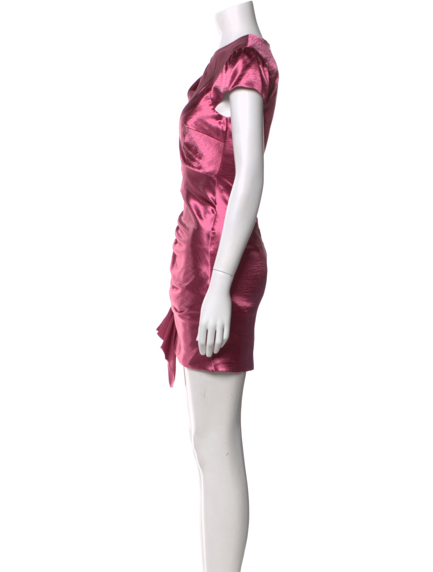 Cinq à Sept Crew Neck Mini Dress