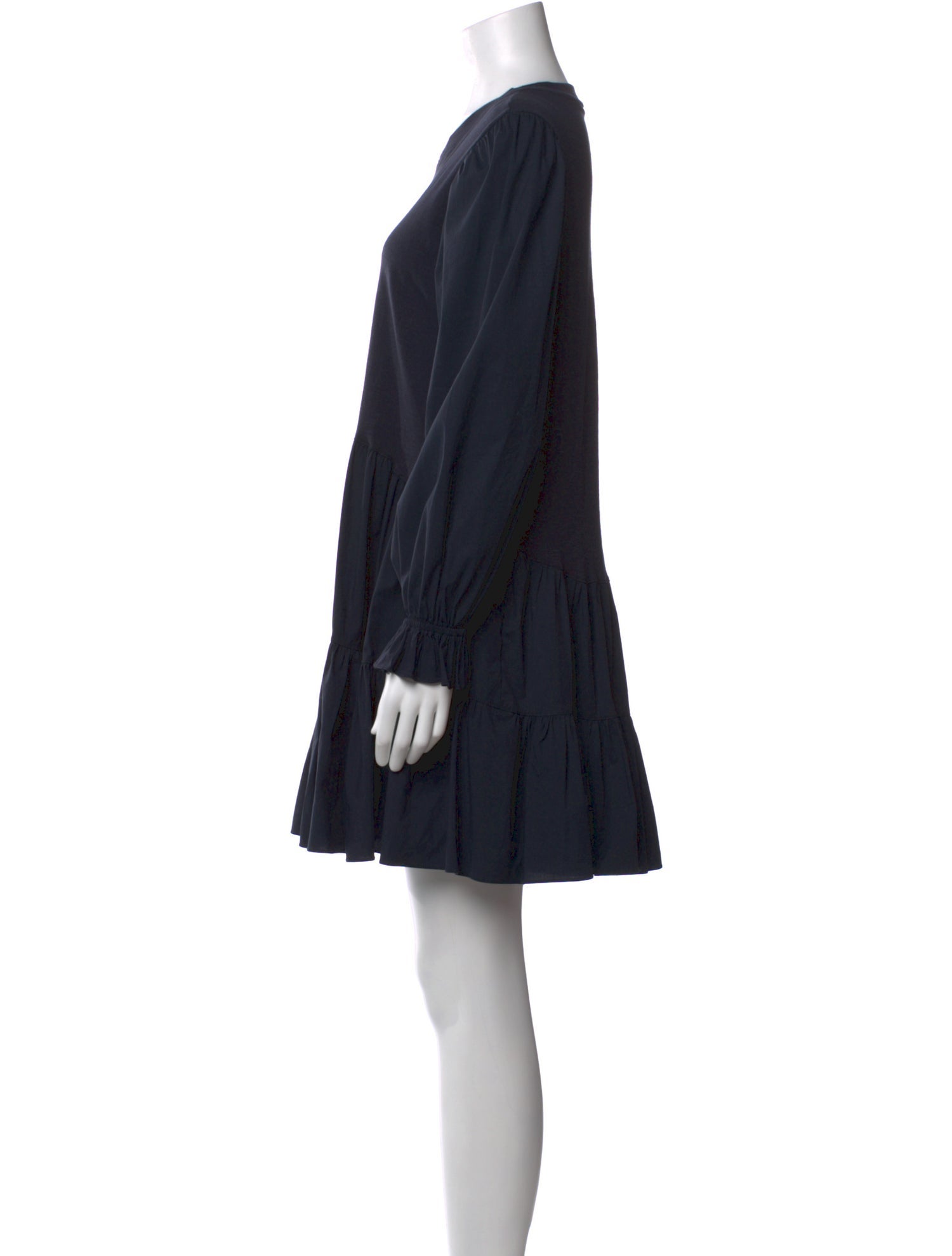 Cinq à Sept Crew Neck Mini Dress