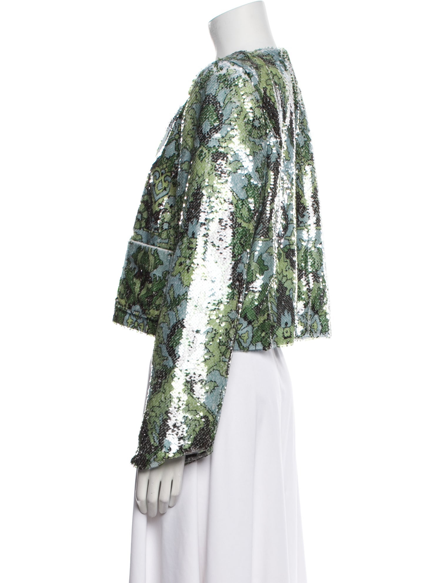 Cinq à Sept Animal Print Evening Jacket w/ Tags