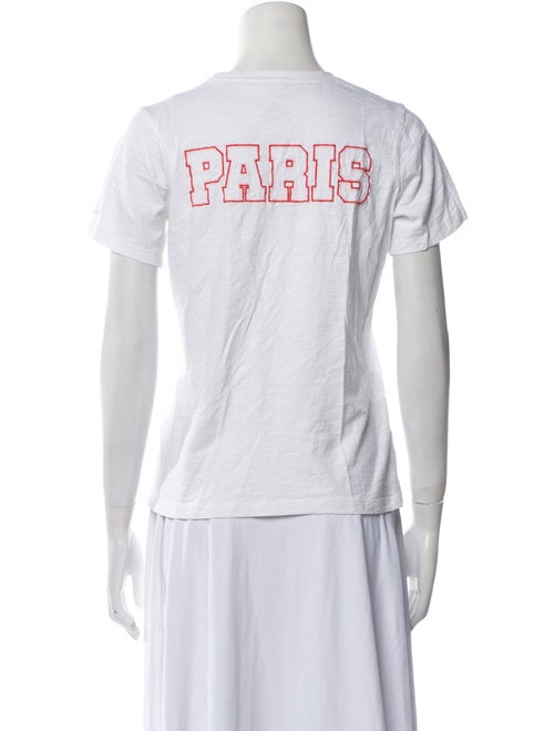 Cinq à Sept Graphic Print Crew Neck T-Shirt