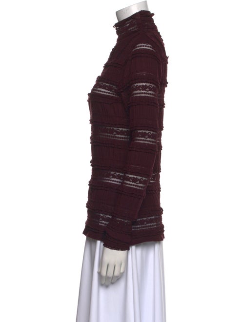 Cinq à Sept Turtleneck Long Sleeve Sweatshirt