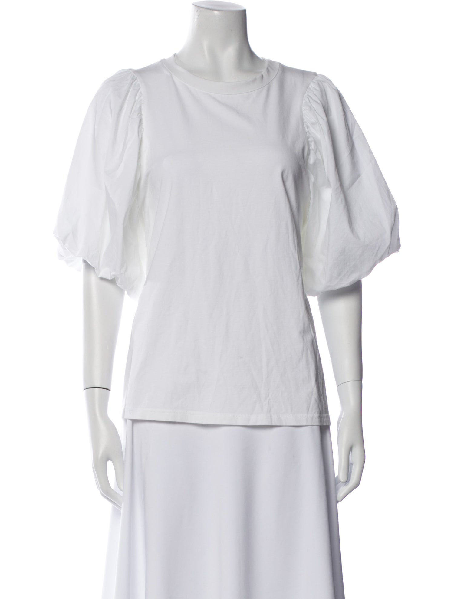 Cinq à Sept Bateau Neckline Short Sleeve T-Shirt