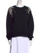Cinq à Sept Crew Neck Long Sleeve Sweatshirt