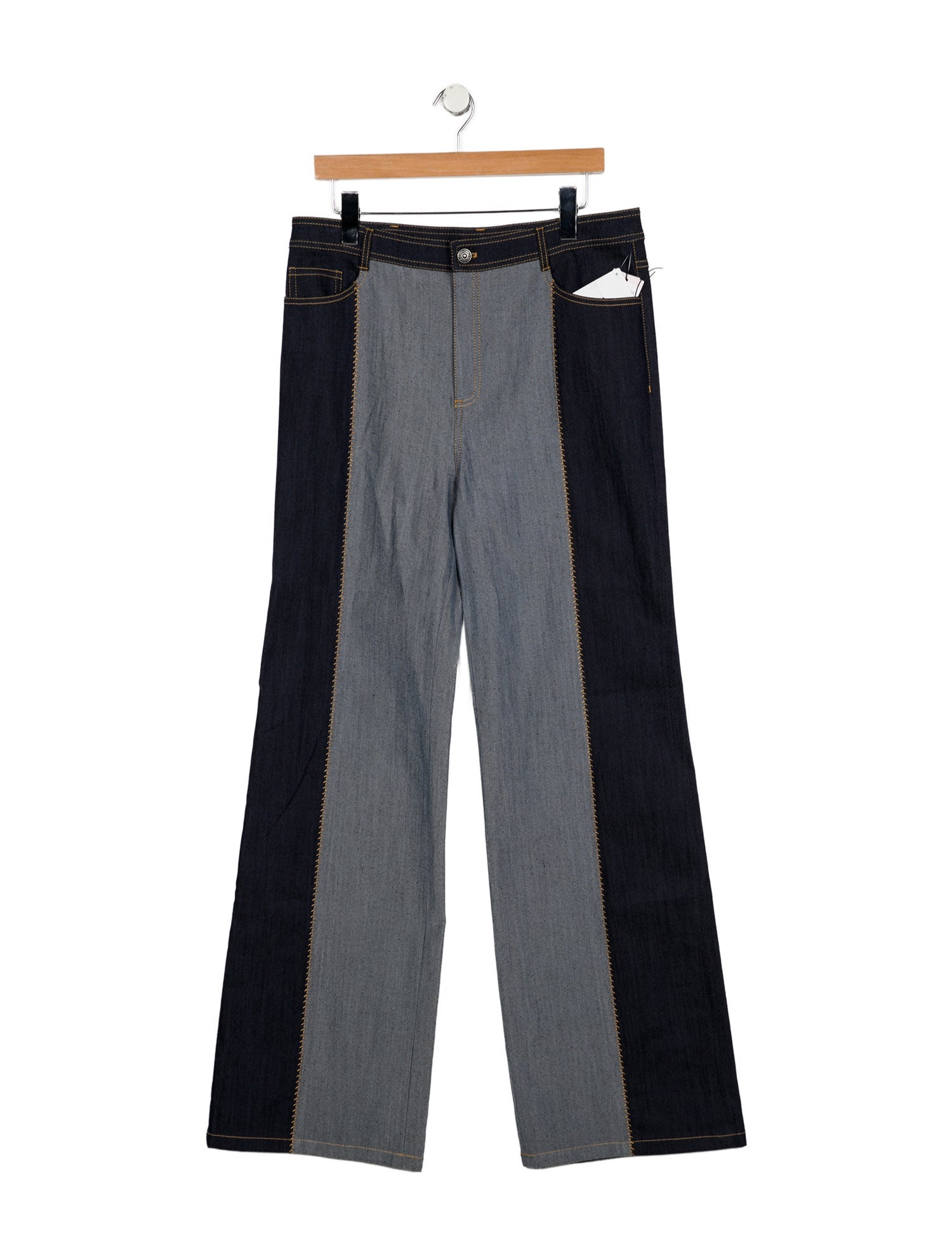 Cinq à Sept Colorblock Pattern Wide Leg Pants w/ Tags